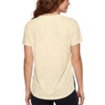 LeapSweep Womens T-Shirt-Yellow — THUGFIT Activewear UAE