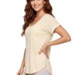 LeapSweep Womens T-Shirt-Yellow — THUGFIT Activewear UAE