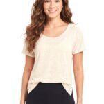 LeapSweep Womens T-Shirt-Yellow — THUGFIT Activewear UAE