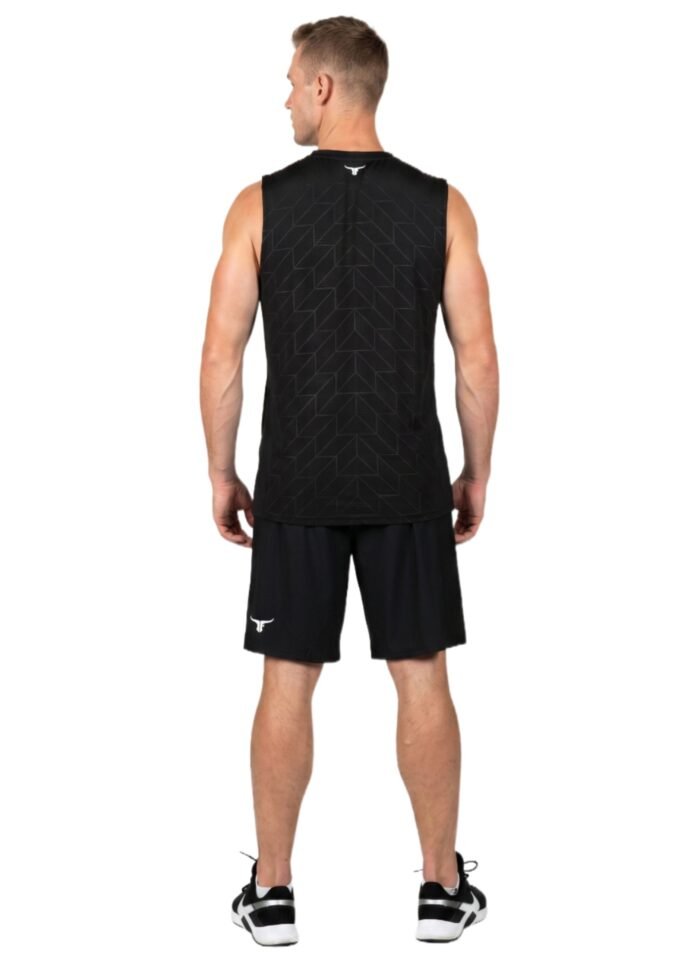 VitalVenture Athletic Men's Tank Top-Black — THUGFIT Activewear UAE