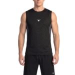VitalVenture Athletic Men's Tank Top-Black — THUGFIT Activewear UAE