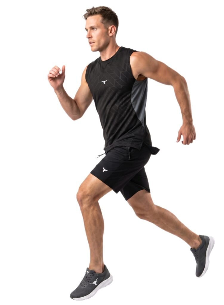 VitalVenture Athletic Men's Tank Top-Black — THUGFIT Activewear UAE