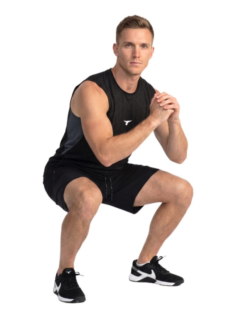 VitalVenture Athletic Men's Tank Top-Black — THUGFIT Activewear UAE