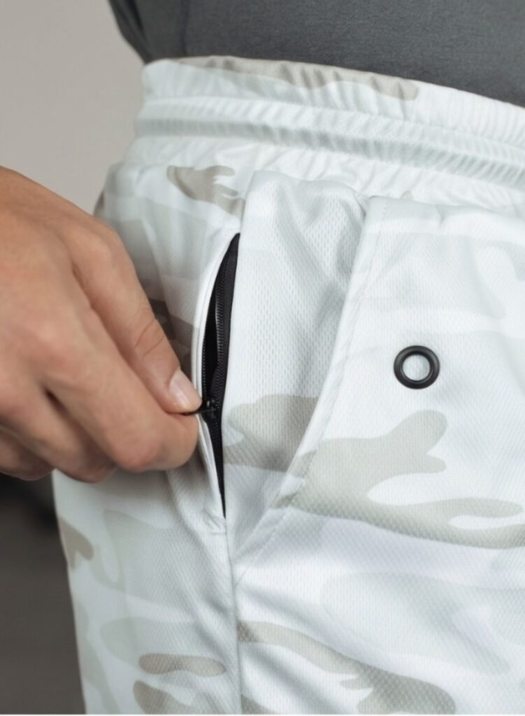 SprintHint 2-in-1 White Camo Shorts-CamoWhite — THUGFIT Activewear UAE