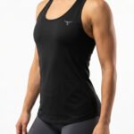 FlowMotion Sleeveless Fitness Vest-Black — THUGFIT Activewear UAE