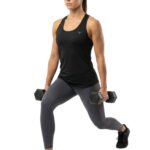 FlowMotion Sleeveless Fitness Vest-Black — THUGFIT Activewear UAE
