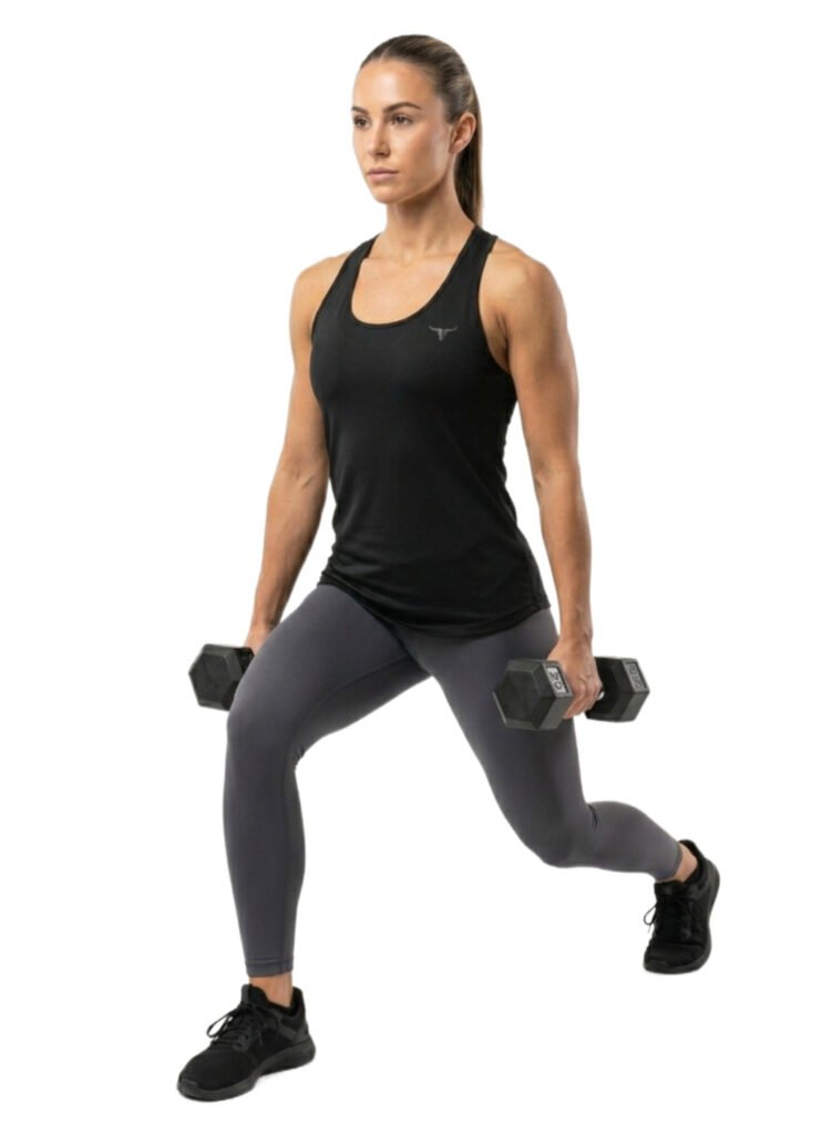 FlowMotion Sleeveless Fitness Vest-Black — THUGFIT Activewear UAE