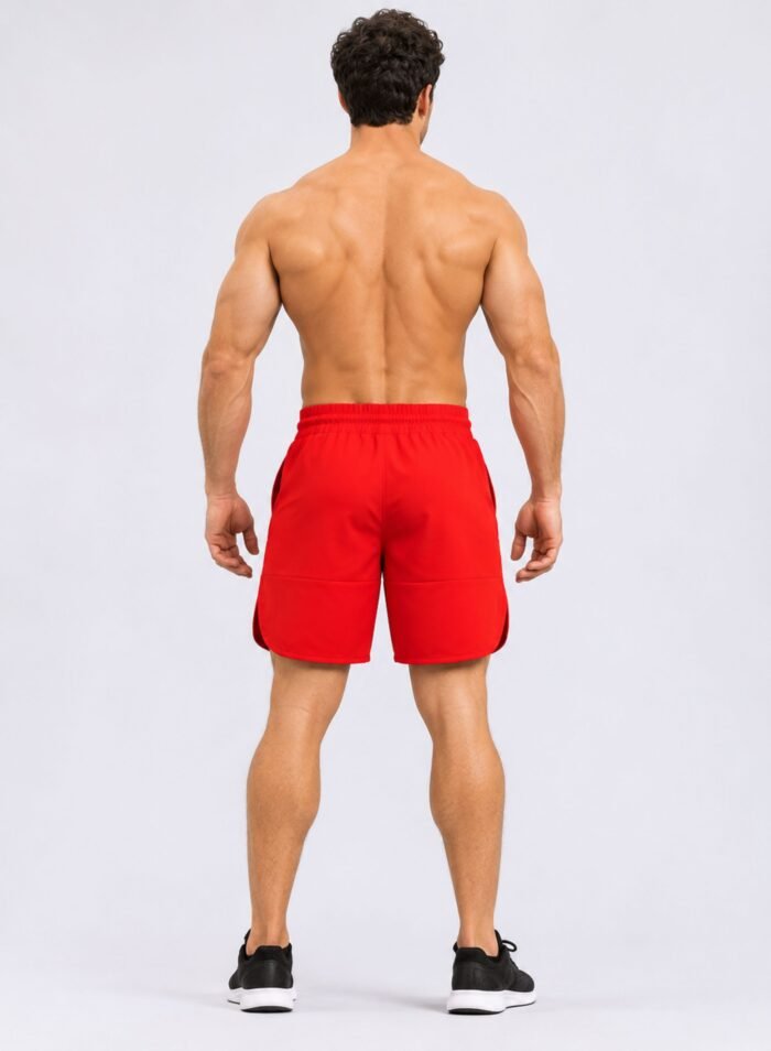 Alternative view of BlackHawk High-performance Mens Shorts-Red