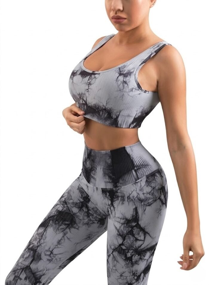 FunkyHues Performance-Stride Fitness Suit-Grey — THUGFIT Activewear UAE