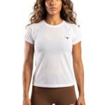 Antares Tee - Womens T-Shirt-White — THUGFIT Activewear UAE