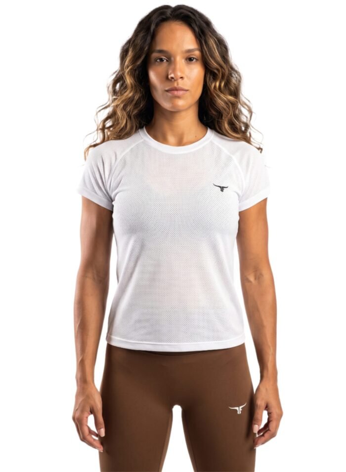 Antares Tee - Womens T-Shirt-White — THUGFIT Activewear UAE