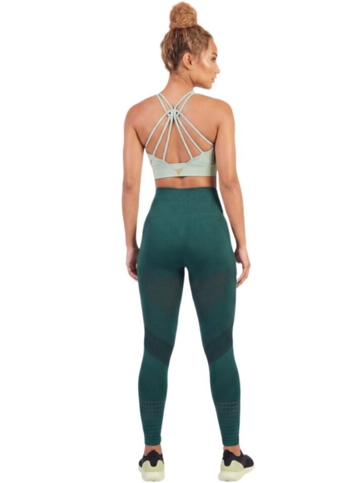 SpinFit High Waist Hollow Leggings-Green — THUGFIT Activewear UAE