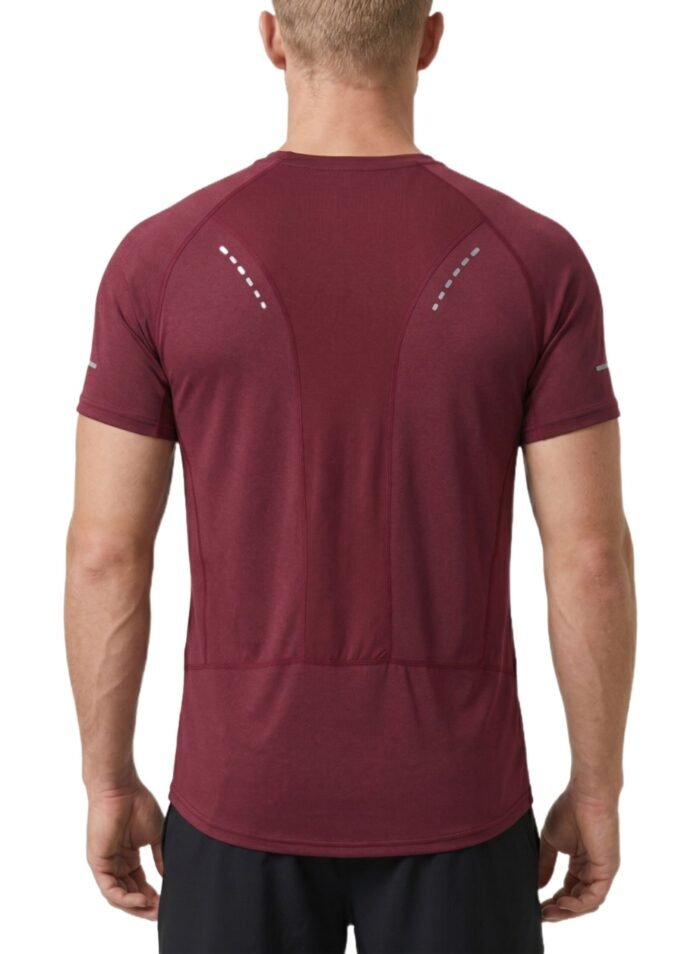 EndurX Mens T-Shirt-Red — THUGFIT Activewear UAE