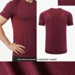 EndurX Mens T-Shirt-Red — THUGFIT Activewear UAE