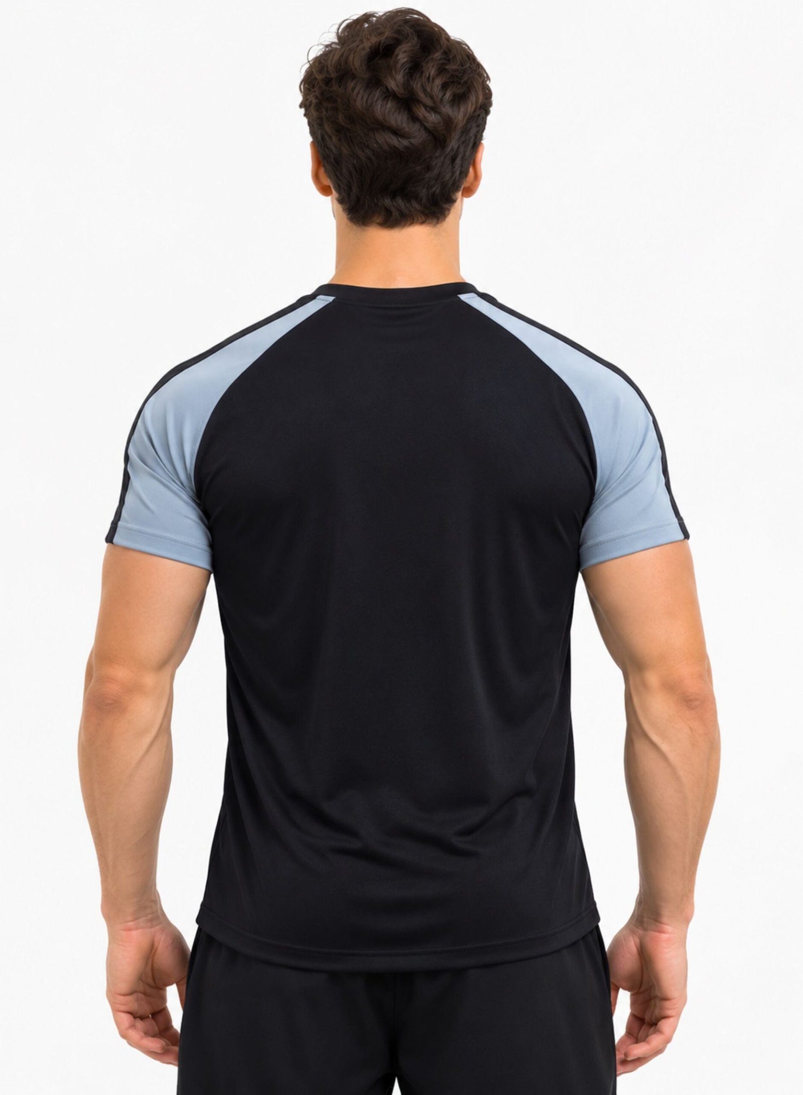 Downtown Tees Men's T-Shirt-Black Blue - Image 2