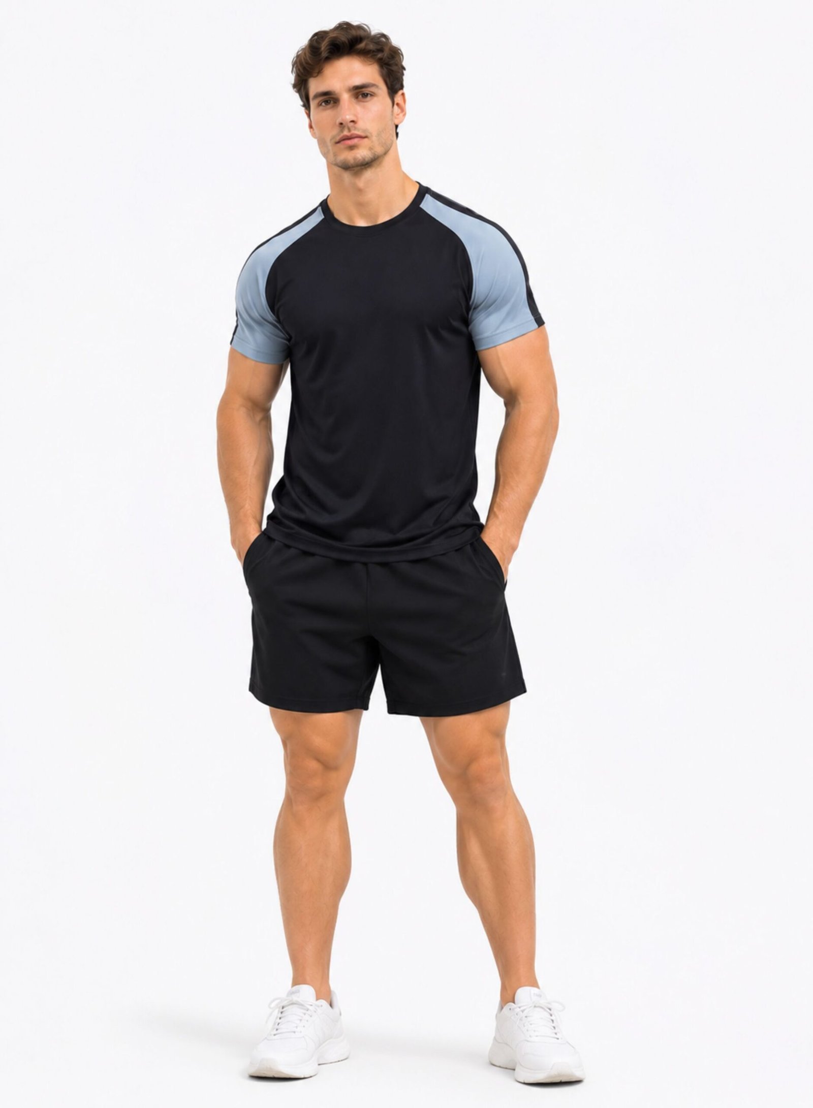 Downtown Tees Men's T-Shirt-Black Blue - Image 3