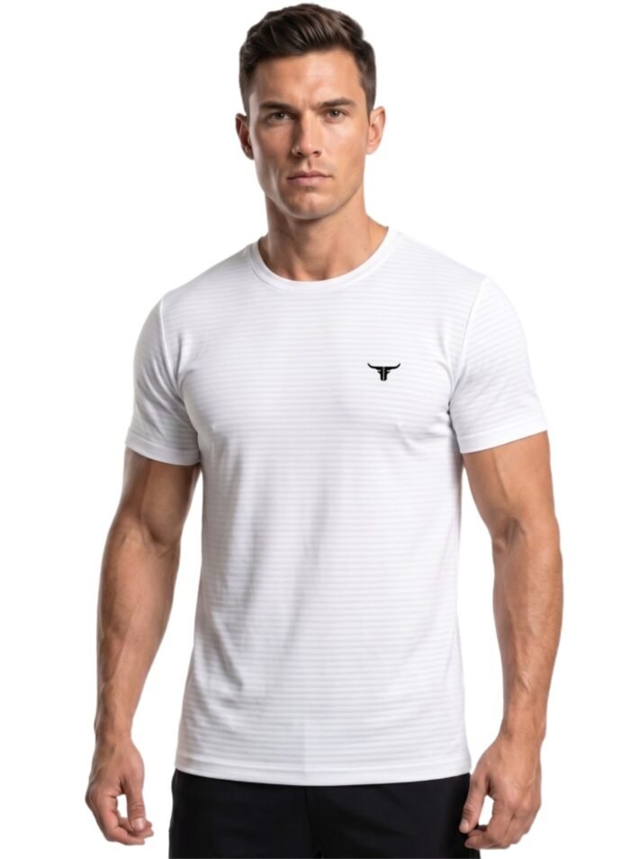 AirmanArmor - Mens T-Shirt-White — THUGFIT Activewear UAE