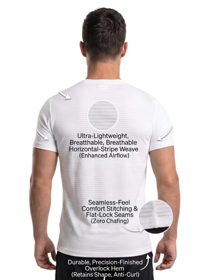 AirmanArmor - Mens T-Shirt-White — THUGFIT Activewear UAE