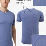 EndurX Mens T-Shirt-Purple — THUGFIT Activewear UAE