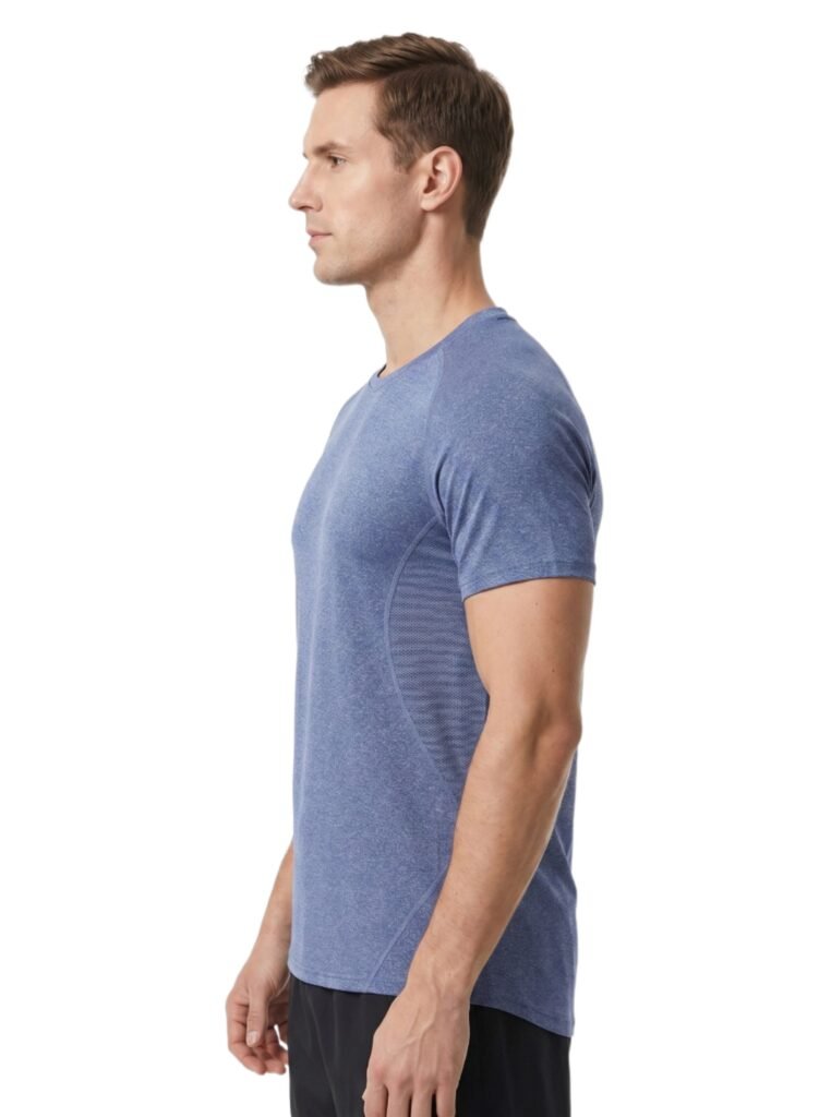 EndurX Mens T-Shirt-Purple — THUGFIT Activewear UAE
