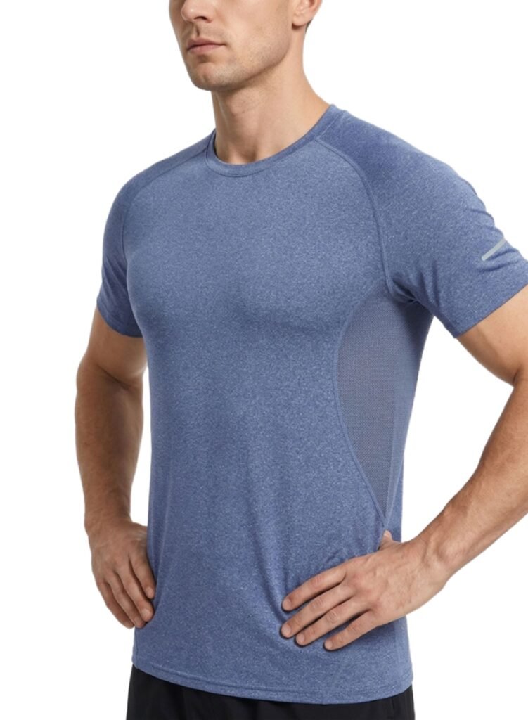 EndurX Mens T-Shirt-Purple — THUGFIT Activewear UAE