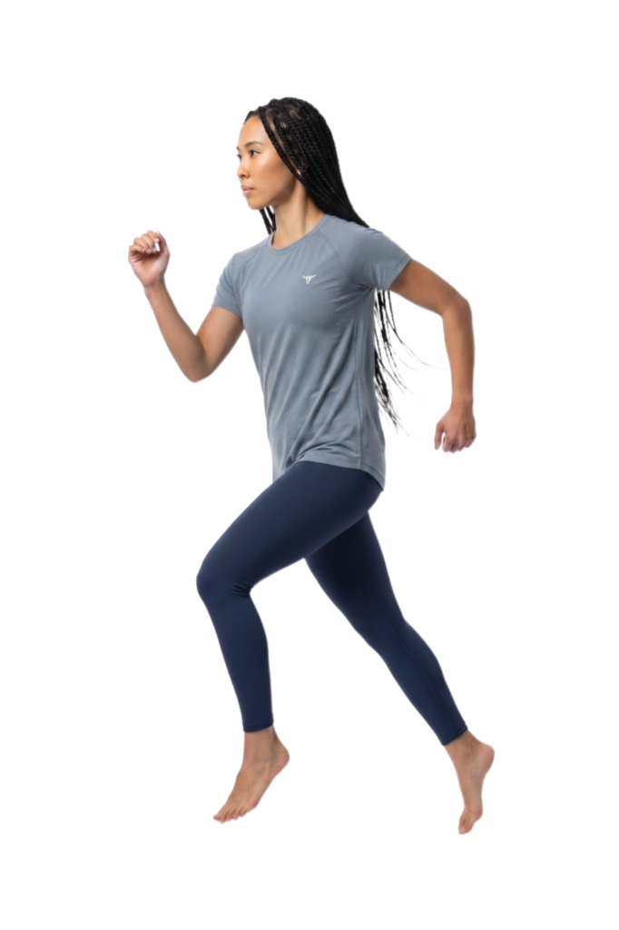 Antares Tee - Womens T-Shirt-Blue — THUGFIT Activewear UAE