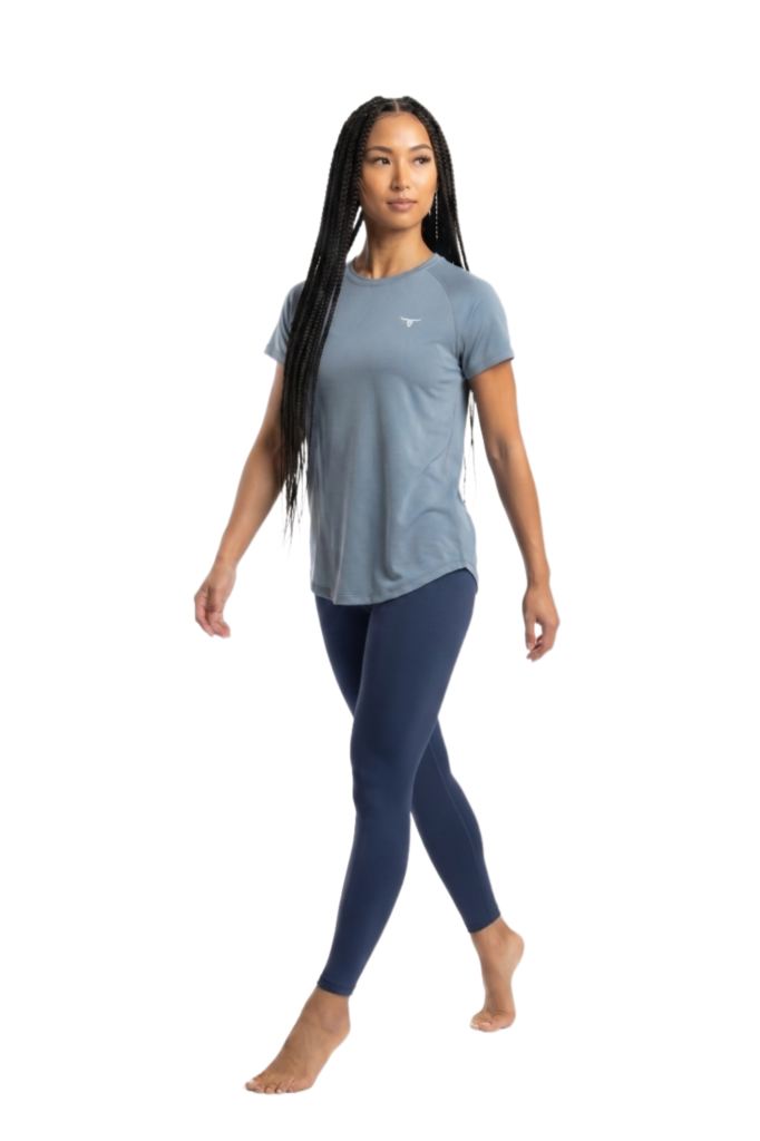 Antares Tee - Womens T-Shirt-Blue — THUGFIT Activewear UAE