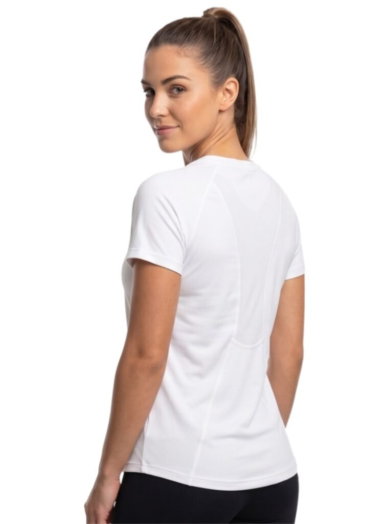 KittyHawk Womens T-Shirt-White — THUGFIT Activewear UAE