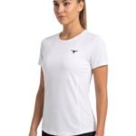 KittyHawk Womens T-Shirt-White — THUGFIT Activewear UAE