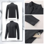THUGFIT Sporty Men's Jacket-Black — THUGFIT Activewear UAE