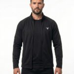 THUGFIT Sporty Men's Jacket-Black — THUGFIT Activewear UAE