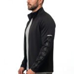 THUGFIT Sporty Men's Jacket-Black — THUGFIT Activewear UAE