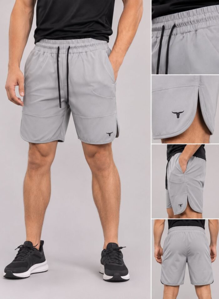 BlackHawk High-performance Mens Shorts-Light Grey - Image 5