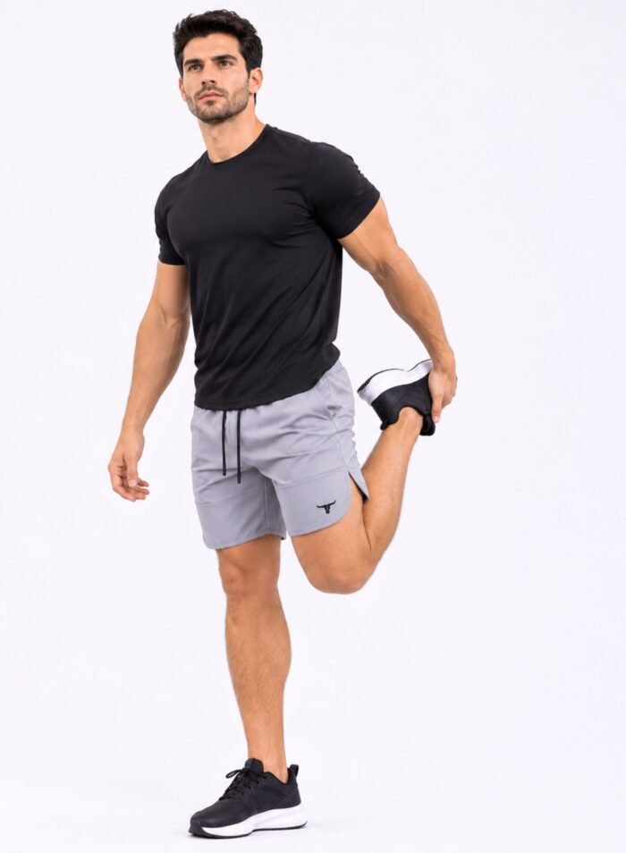 BlackHawk High-performance Mens Shorts-Light Grey - Image 4