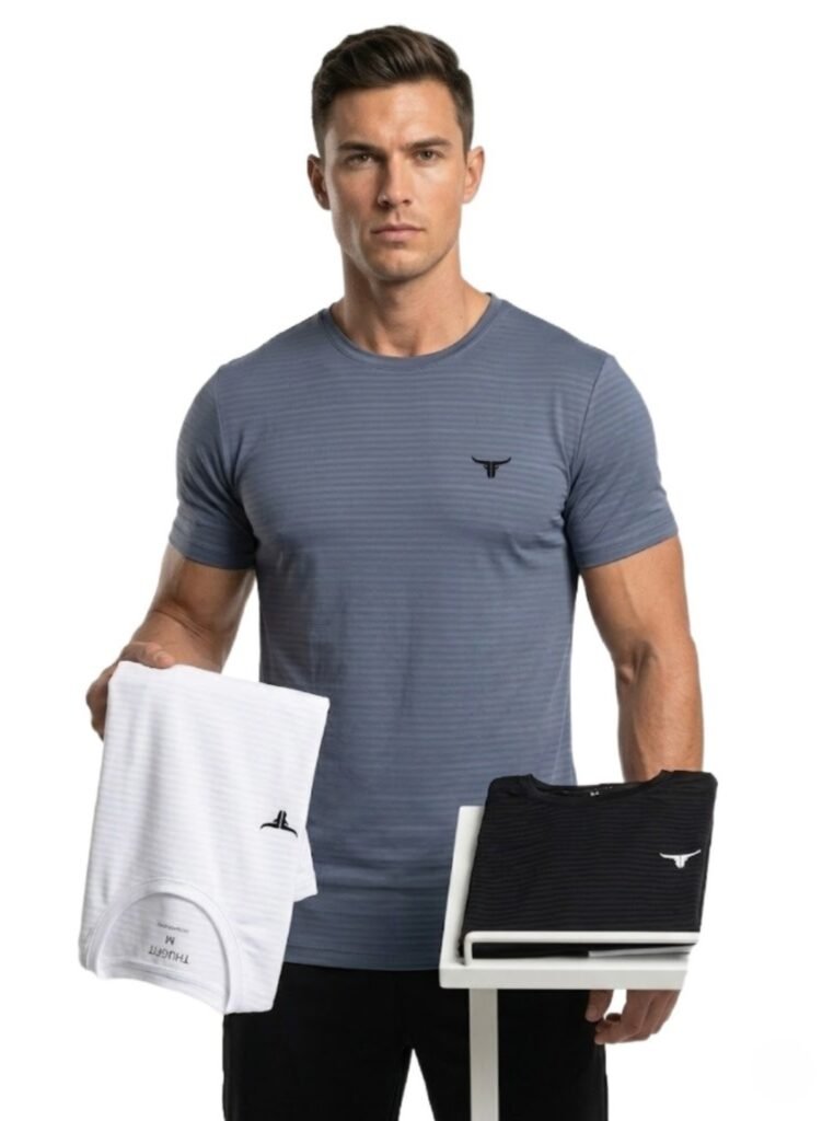 AirmanArmor - Mens T-Shirt-Sky Blue — THUGFIT Activewear UAE