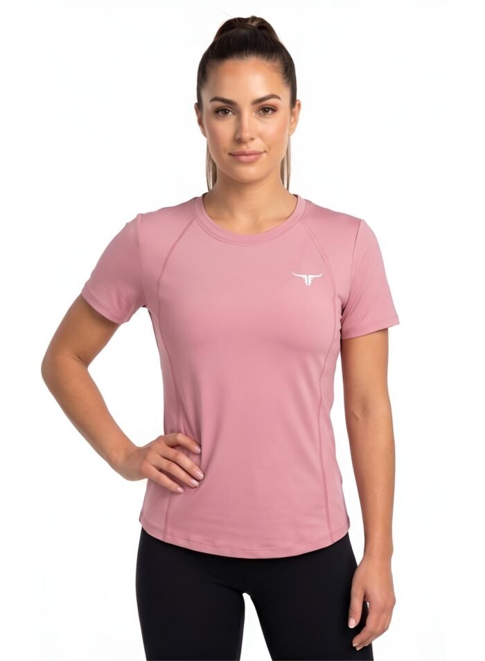 KittyHawk Womens T-Shirt-Pink — THUGFIT Activewear UAE