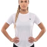 Whirlwind Womens T-shirt-White — THUGFIT Activewear UAE