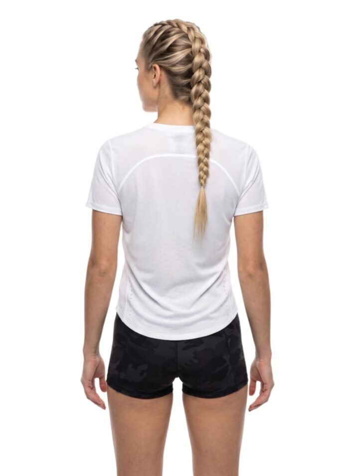 Whirlwind Womens T-shirt-White — THUGFIT Activewear UAE