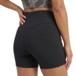 BraveBod Cross Waist V Cut Shorts-Black — THUGFIT Activewear UAE