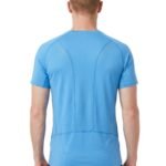 EndurX Mens T-Shirt-Sky Blue — THUGFIT Activewear UAE