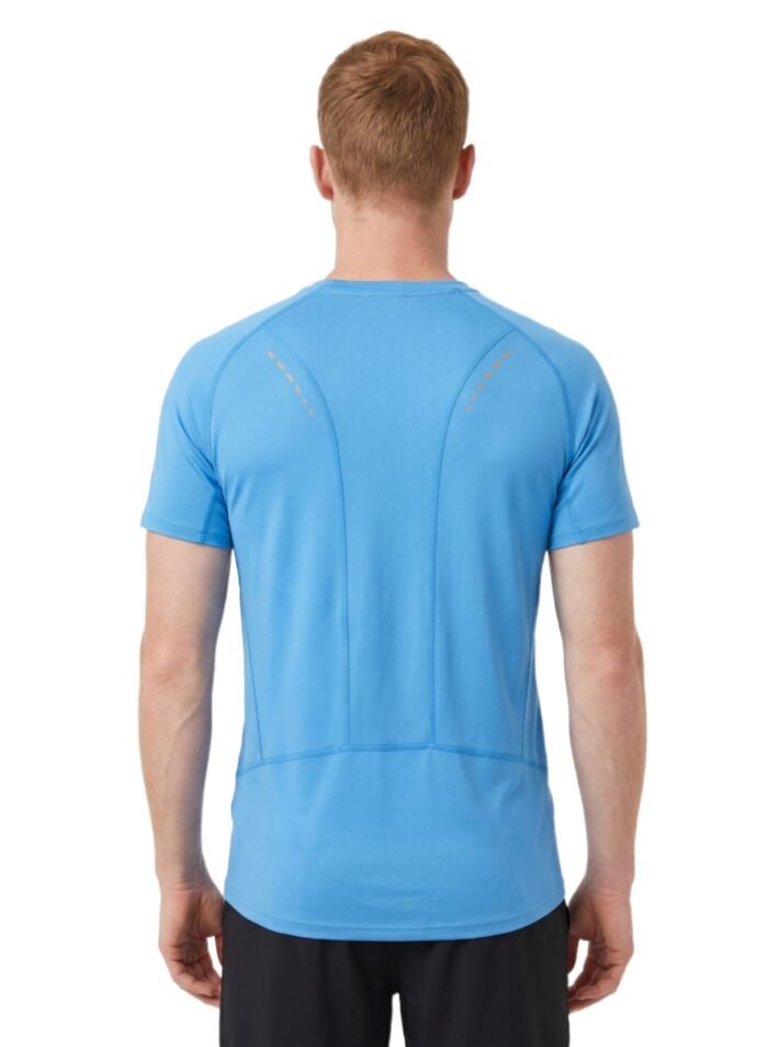 EndurX Mens T-Shirt-Sky Blue — THUGFIT Activewear UAE
