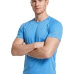 EndurX Mens T-Shirt-Sky Blue — THUGFIT Activewear UAE