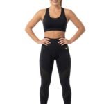 SpinFit High Waist Leggings-Black — THUGFIT Activewear UAE