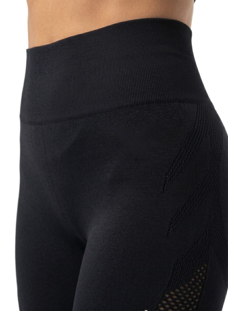 SpinFit High Waist Leggings-Black — THUGFIT Activewear UAE