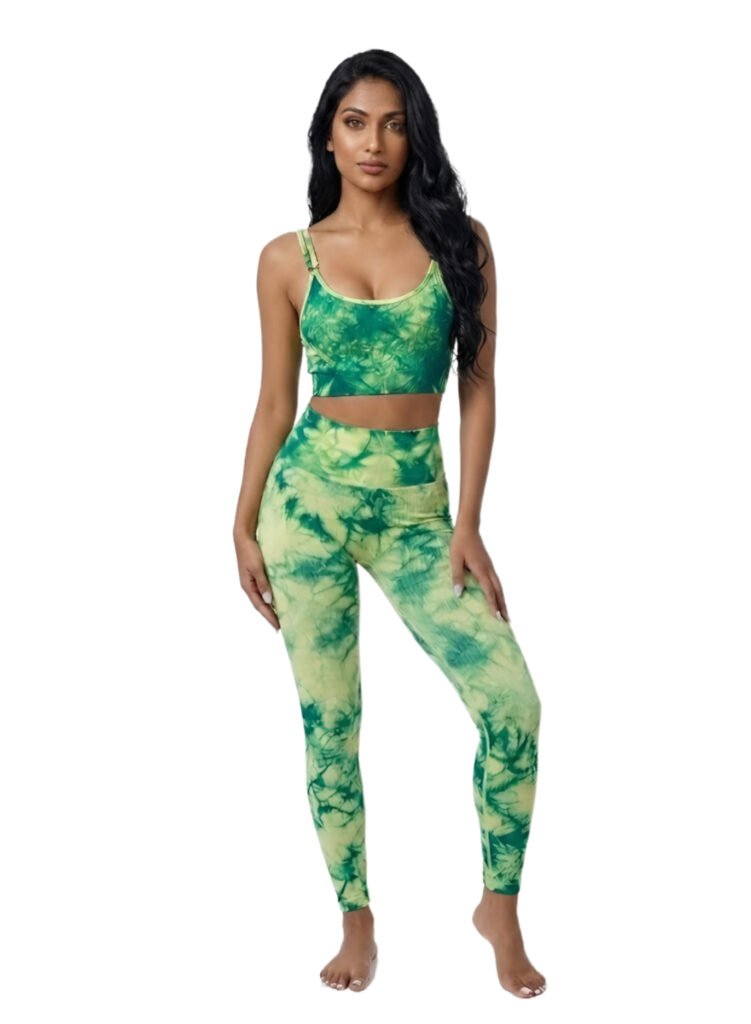 FunkyHues Performance-Stride Fitness Sports Bra-Green — THUGFIT Activewear UAE