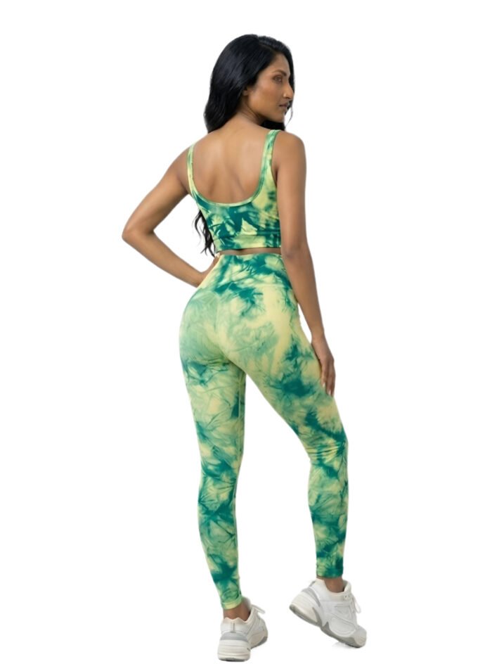 FunkyHues Performance-Stride Fitness Sports Bra-Green — THUGFIT Activewear UAE