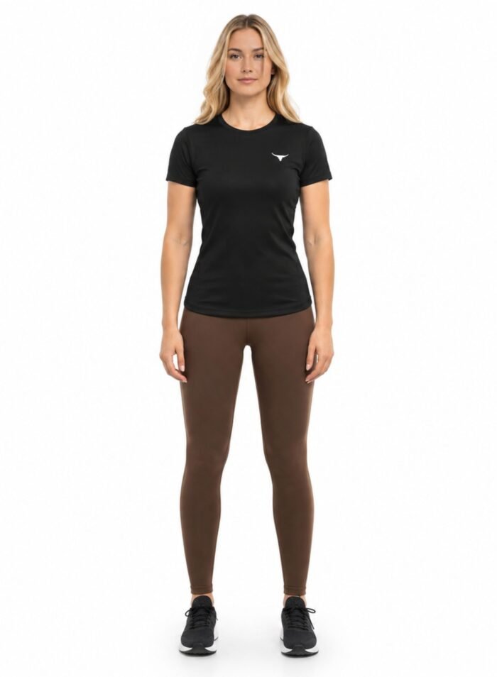 Whirlwind Womens T-shirt-Black