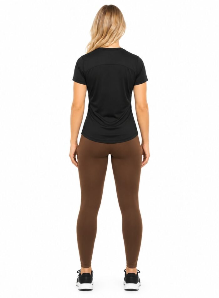 Alternative view of Whirlwind Womens T-shirt-Black