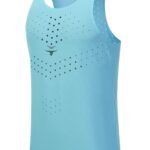 AgileAura Activewear Men's Tank Top-Sky Blue — THUGFIT Activewear UAE