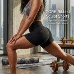 BraveBod Cross Waist V Cut Shorts-Black — THUGFIT Activewear UAE
